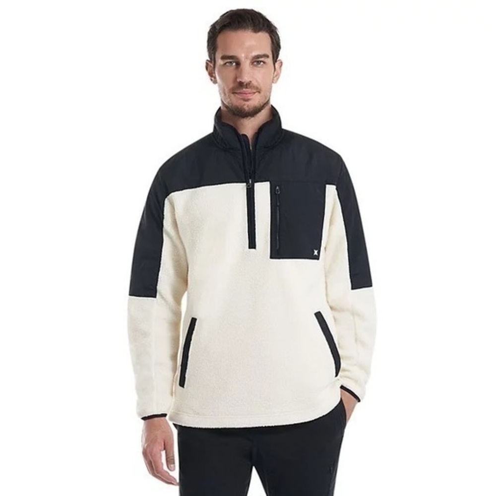 Men's Hurley Half-Zip Pullover Fleece